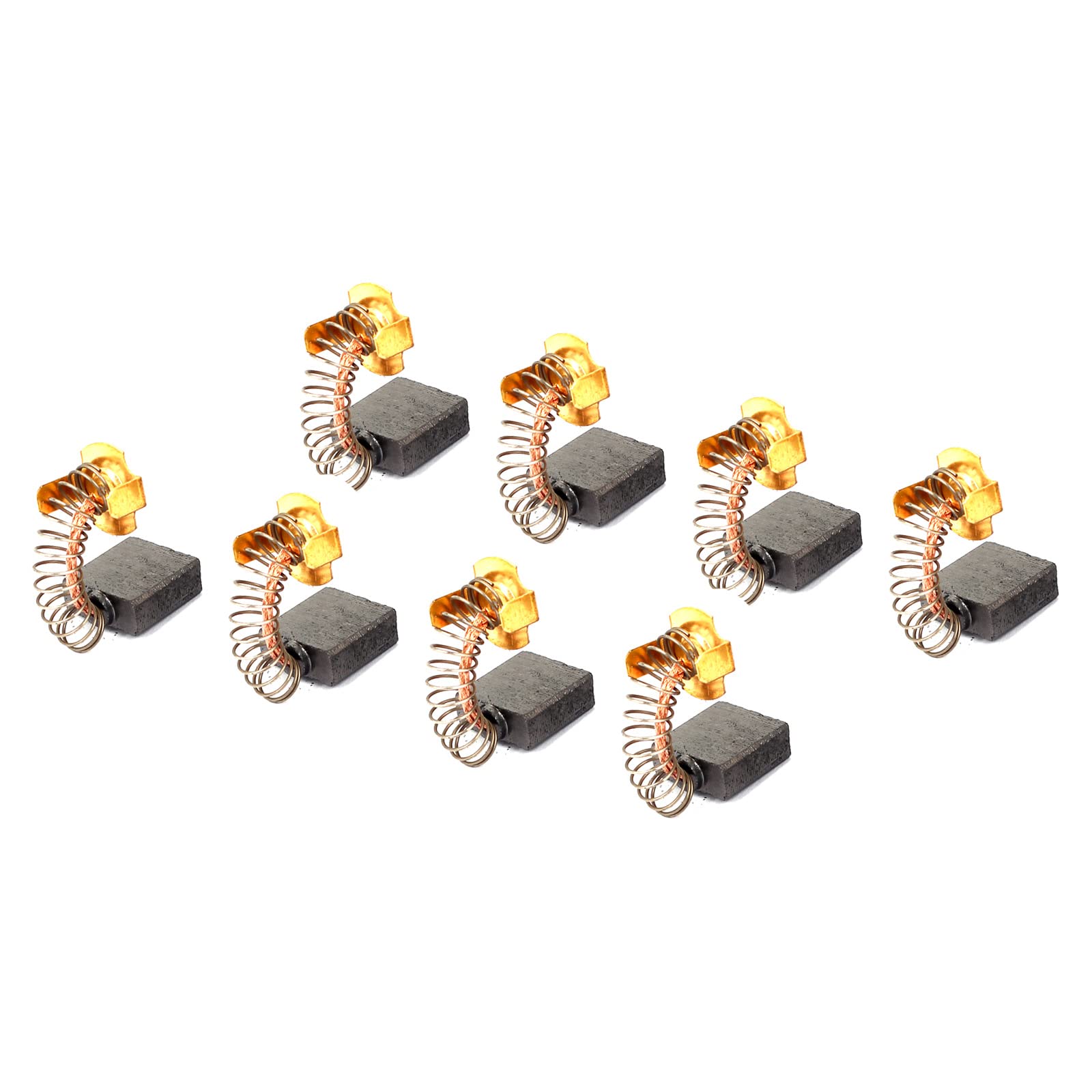 DMiotech 8 Pack 18mmx17mmx7mm Carbon Brushes for Electric Motor