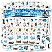 Smurfs Stickers Party Favors Pack -- 296 Stickers Total (16 Sticker Sheets, Smurf Party Supplies)