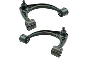 TRQ Front Upper Control Arm with Ball Joint Set Compatible with 2008-2019 Toyota Sequoia 2007-2019 Tundra