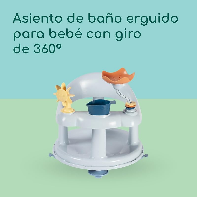 Asiento de Baño Giratorio con Juegos, 0–10 kg, Blue