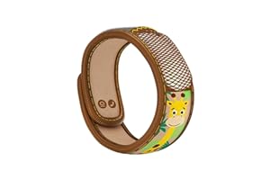 PARAKITO PARA'KITO Bug & Mosquito Bracelets for Kids | Mosquito Spray Alternative | Waterproof, Outdoor Insect Wristband w/Natural Essential Oils | Hiking, Trekking & Camping Accessories (Giraffe)