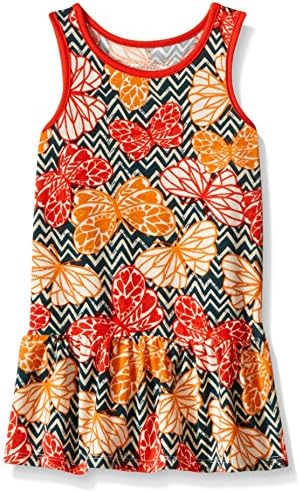 Marmellata Girls' Zig Zag Butterflies Knit Dress