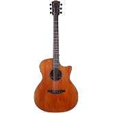 Bromo BAT 2MCE SG Solid Top Grand Auditorium Cutaway Guitar