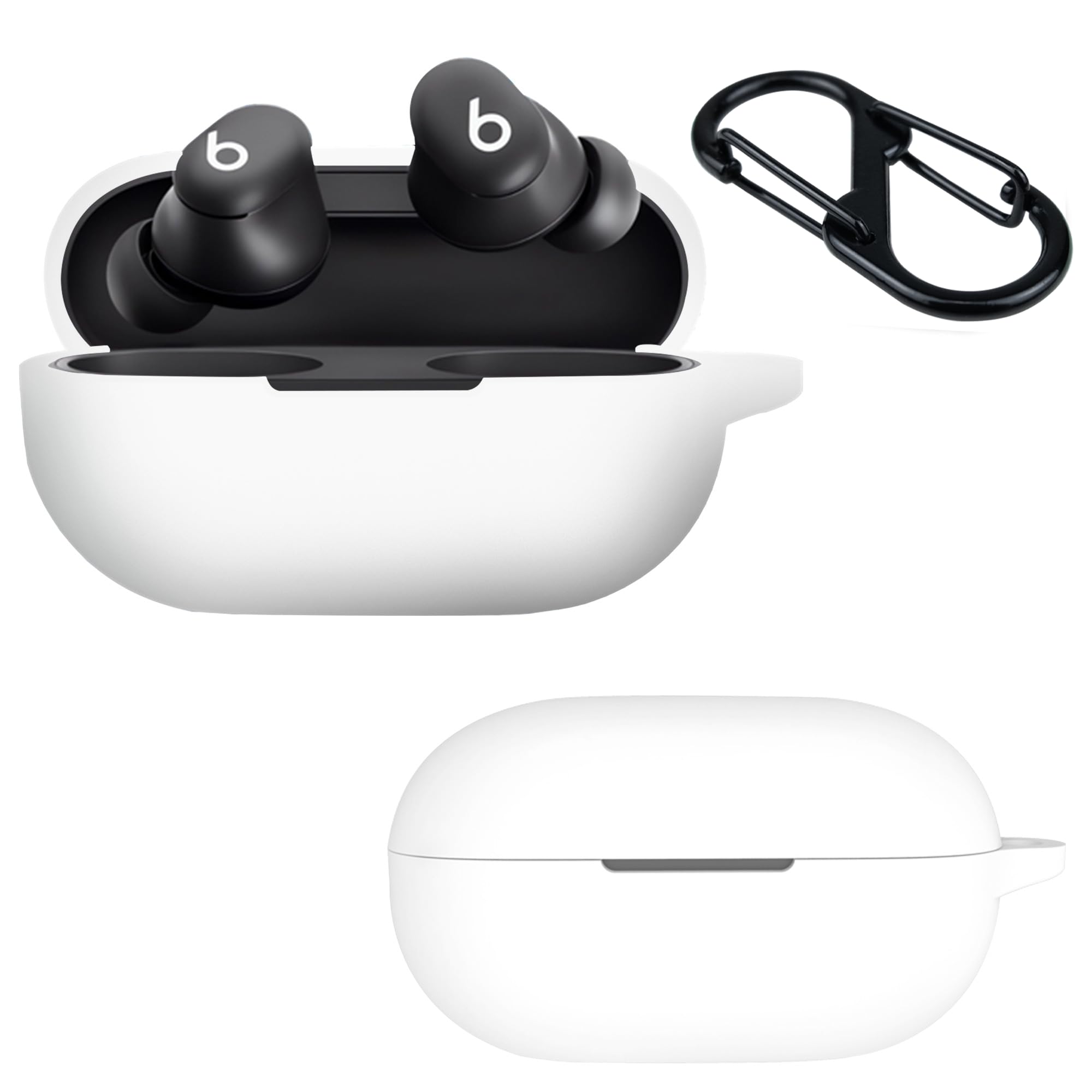 Lemxiee Cover for Beats Solo Buds Case Silicone