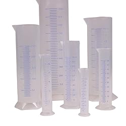 hand2mind Graduated Cylinder Set, Polypropylene
