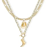 TACBSP Cowgirl Boot Necklace Western Cowboy Boots Necklaces Cowboy Hat Pendant Necklaces Western Style Jewelry for Women