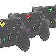 eXtremeRate Custom Home Guide Button LED Mod Stickers Compatible with Xbox One Elite Series 2 Controller, Transparent Colorful Logo Sticker Compatible with Xbox Elite 2 Core Controller - 30 in 1