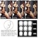Makeup Mirror Lights Hollywood Style LED Vanity Mirror Lights 10 LED Bulbs Kit for Makeup Dressing Table with Touch Dimmer and Power Supply Plug in Lighting Fixture Strip(Mirror Not Included)