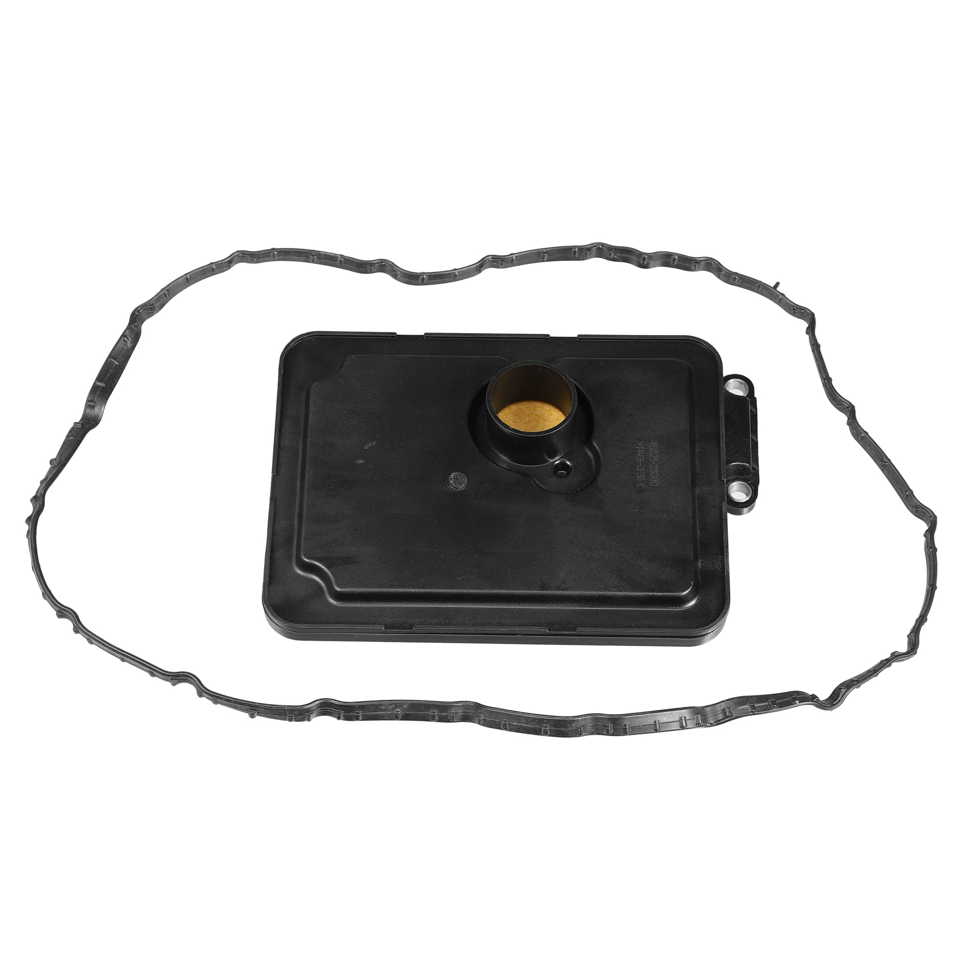 Photo 1 of X AUTOHAUX 46321-3B600 463213B600 Car Transmission Filter Oil Pan Gasket Kit for Hyundai Accent 2012-2017 for Hyundai Elantra 2011-2016 Plastic Black