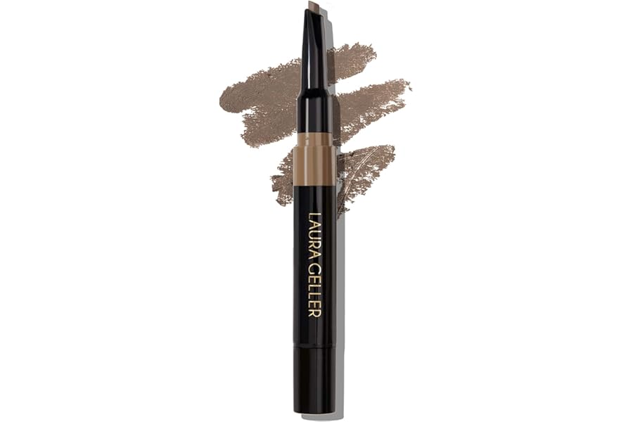 LAURA GELLER NEW YORK Sculpt-n-Stay Waterproof Brow Pencil & Gel- Taupe