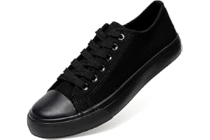 hello basics Canvas Shoes for Women Casual Low Top Sneakers Fashion Womens Tennis Shoes for Everyday Wear