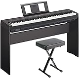 Yamaha P45 Digital Piano Deluxe Bundle with Furniture Stand and Bench