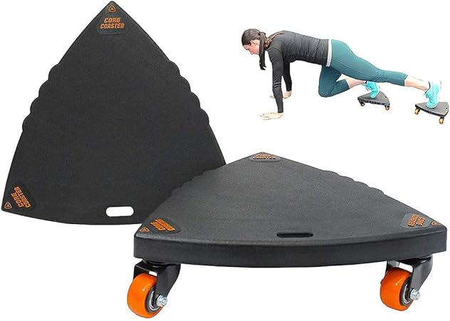 Amazon コアコースター Core Coaster 筋トレ マシン 自宅用 体幹トレーニング 腹筋 背筋 胸筋 鍛える ダイエット 全米で大ヒットの筋トレ器具 2個セット 日本語説明書付 Core Prodigy エクササイズグッズ