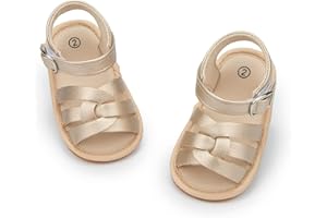 CENCIRILY Infant Baby Girls Boys Sandals Summer Beach Outdoor Bowknot Soft Rubber Sole Toddler Princess Dress Flats Walking Shoes