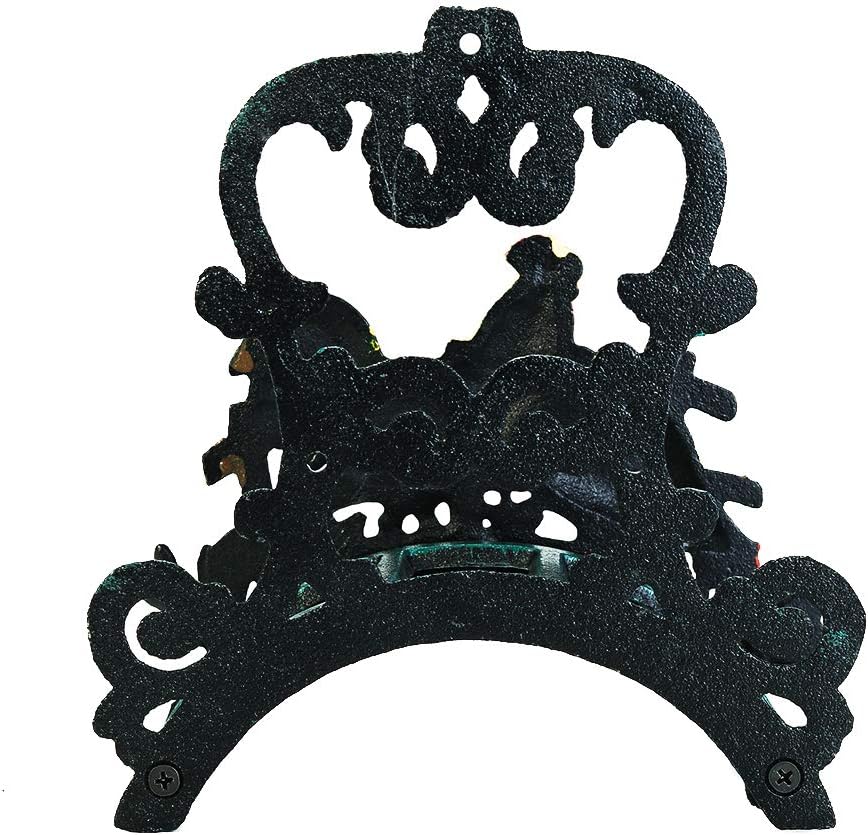 Sungmor Heavy Duty Cast Iron Hose Holder, Garden & Yard Decorative Cocks Wall Mounted Hose Butler, Water Pipe Holds, Rack - Image 4