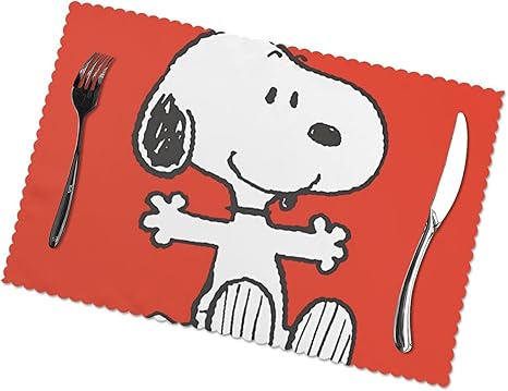 Amazon ランチョンマット Snoopy スヌーピー テーブルアクセサリ 45 30cm おしゃれ 人気 可愛い シンプル 食卓マット 北欧 飾り 高級 撥水 テーブルマット 耐熱 耐久 防汚 滑り止め ランチョンマット オンライン通販