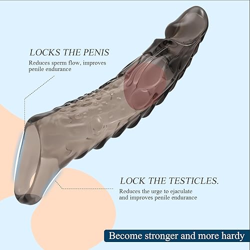 Penis Sleeve Cock Ring Extender, Unique Shape Penis Ring Adult Male Sex Toys for Men Couple, Reusable Condom Body-Safe Stretchy Ultra-Soft Material Cock Enlarger (D) in Kenya | Whizz Amazon.com Stores Penis Sleeve Cock Ring Extender, Unique Shape Penis Ring Adult Male Sex Toys for Men Couple, Reusable Condom Body-Safe Stretchy Ultra-Soft Material Cock Enlarger (D) in Kenya | Whizz Amazon.com Stores