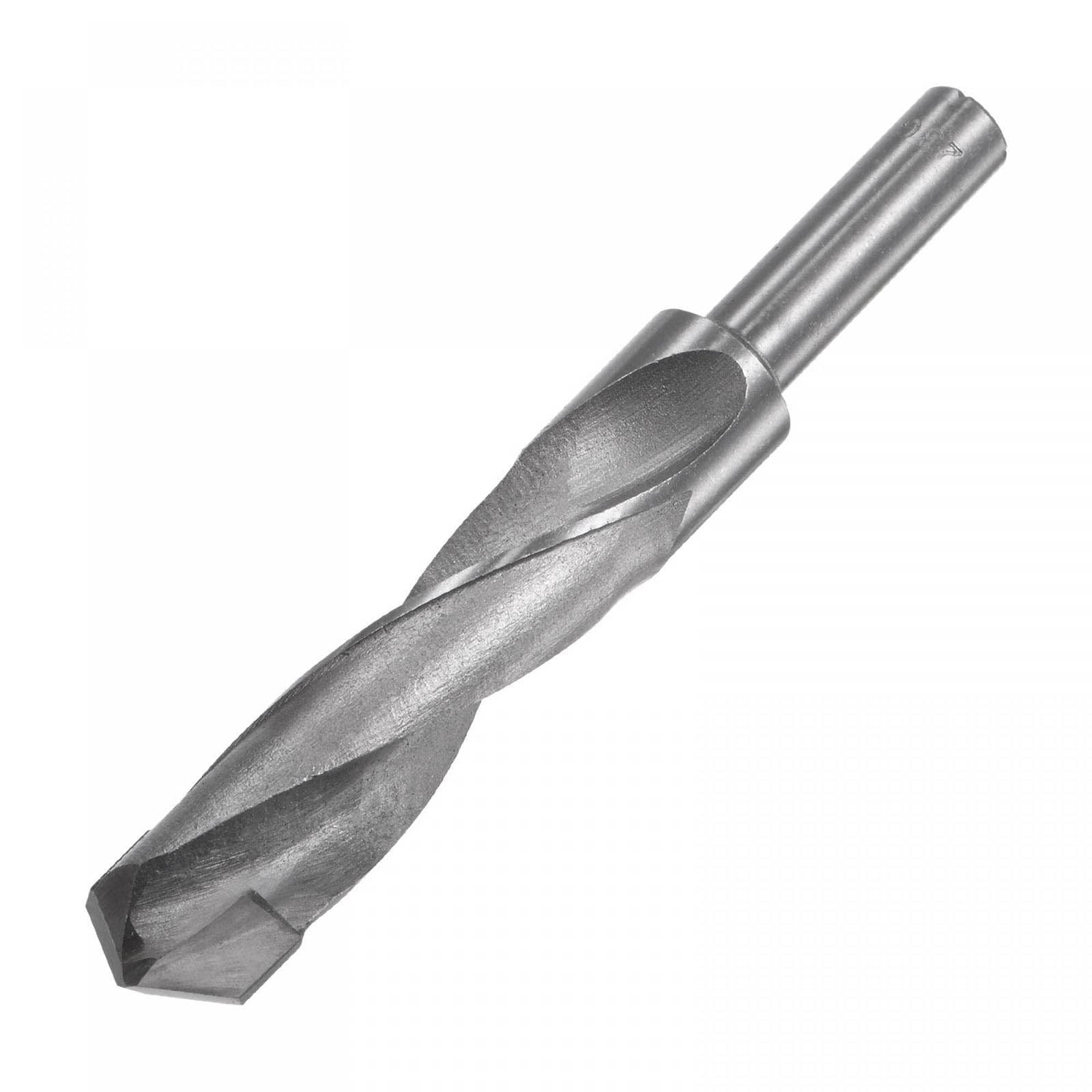 TA-VIGOR 23mm Reduced Shank Twist Drill Bits with 1/2 Inch Shank, Carbide Drilling Bits for Stainless Steel Alloy Metal Plastic Wood — image 1