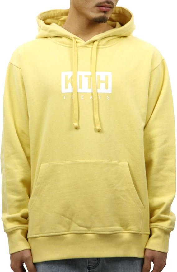 kith yellow hoodie