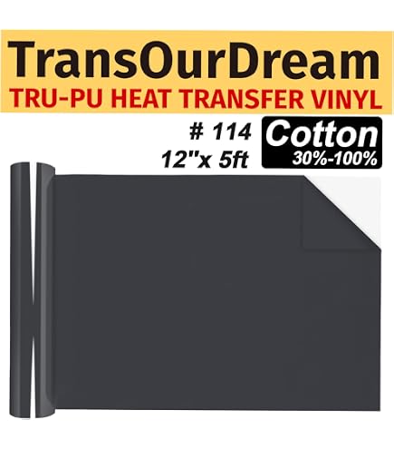 Guangyintong Orange Heat Transfer Vinyl Roll - 12 Inch X 12 Feet, Glossy HTV For T-Shirts & Crafts - View #6
