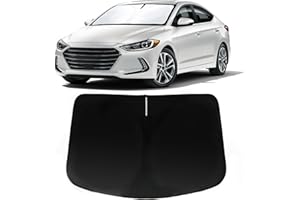 PAIMOHO Windshield Sun Shade for Hyundai Elantra 2017-2020, Car Front Window Sunshade with 240T Sun Visor Protector Blocks UV Rays Heat Sun Shield Accessories