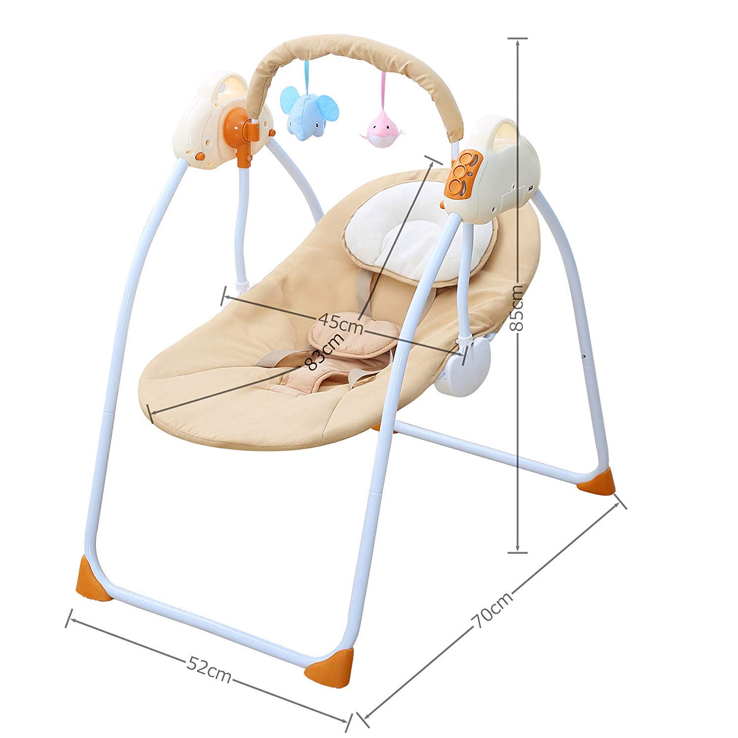 wbpine baby cradle swing