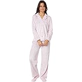 Karen Neuburger womens Long Sleeve Minky Fleece Girlfriend Pj With Socks Pajama Set