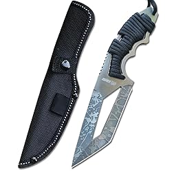 DOOM BLADE 8.07" Fixed Blade Hunting Knife with