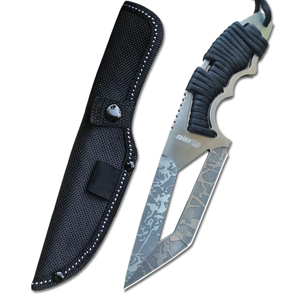 DOOM BLADE 8.07" Fixed Blade Hunting Knife with