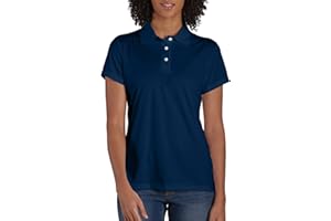 HANES COMFORTBLEND Hanes womens Performance Polo, Single or 3-Pack, Sport Cool DRI Moisture-Wicking Polo Shirt, 40+ UPF Protection