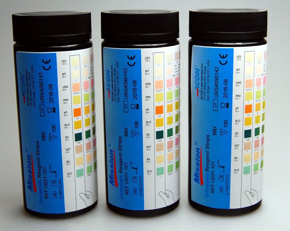 Mission 10 Parameter Professional / GP Urinalysis Multisticks Urine