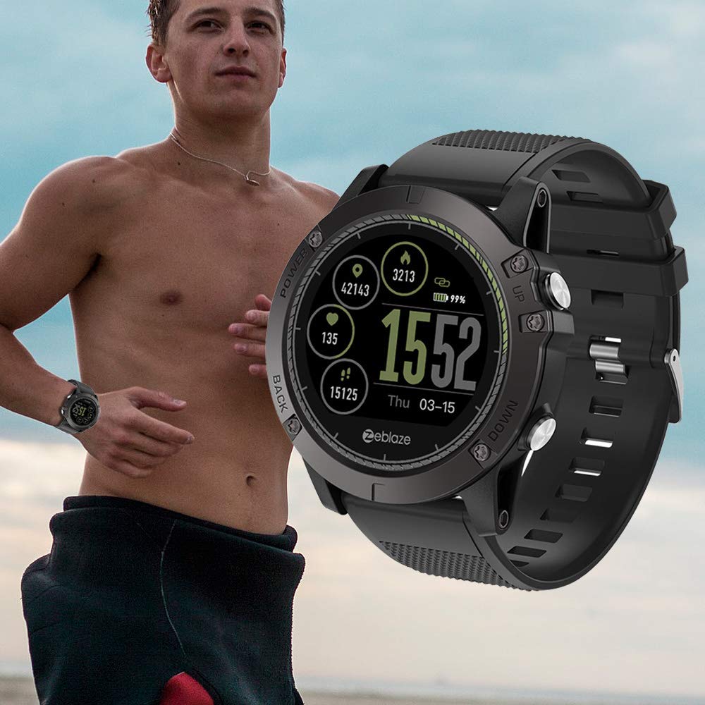 Reloj Inteligente,Zeblaze Vibe 3 HR Smartwatch, Ftnesstracker ...