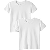 Family Feeling Boys Short Sleeve Summer Crewneck Kids T-Shirts Top Girls 2-Piece Tee