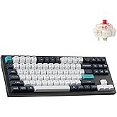 Keychron Q3 Max Wireless Custom Mechanical Keyboard, Full Aluminum 2.4 GHz Bluetooth QMK TKL Layout RGB with Hot-swappable Gateron Red Switch Compatible with Mac Windows Linux