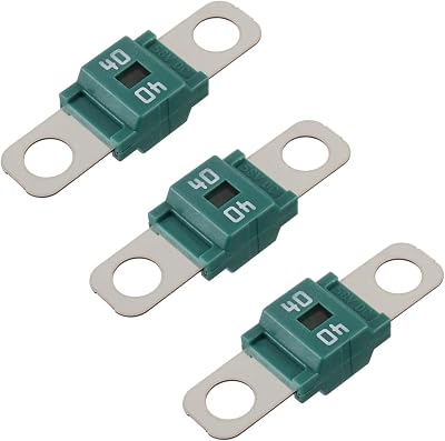 BOJACK 40A Midi High Current Fuse Bolt-on 40 Amp Car Truck Bus Pack of 3