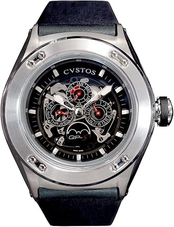 Cvstos Men's CVQPRNSTGR Challenge-R QP-S Perpetual Watch