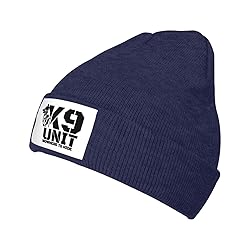 Beanie Hat K-9 Unit Police Dog Skull Cap Thin Soft
