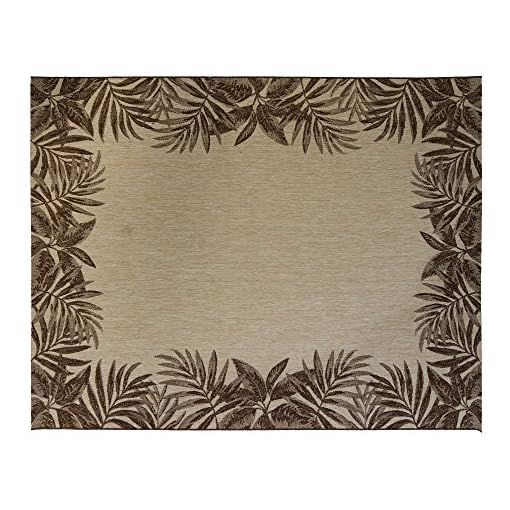 Gertmenian 21261 Nautical Tropical Outdoor Patio Rugs 8x10 Large