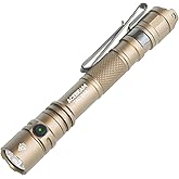 ACEBEAM TAC 2AA EDC Tactical Dual Modes Flashlight Rechargeable, 1400 High Lumens Flashlight, Dual Switch Pocket LED Flashlig