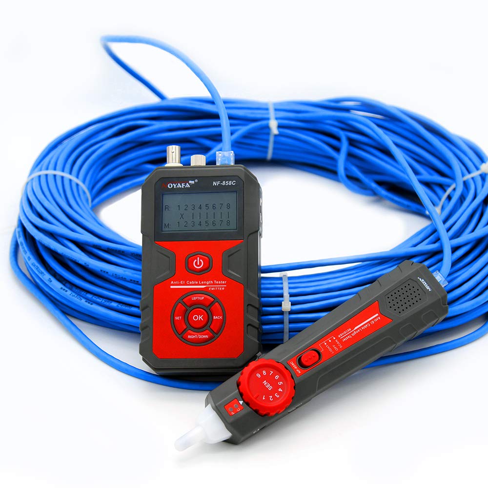 AntiEI Cable Length Tester Noyafa NF858C LCD Cable Testers Wire