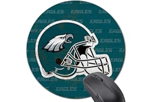 Malogtan Gaming Mouse Pad，Football Sport Mousepad with Non-Slip Rubber Base for Laptop and Desktop,Green Retro Design Fans Gift for Boy Man Husband