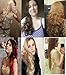 24-30 Inches Straight Curly 3/4 Half Full Head 1 Piece 5 Clips in Hair Extensions, Bleach Blonde, 29 Inch-Curly