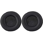 Replacement Earpads, 100MM Ear Cushion Soft Foam Headset Ear Cover Quiet Comfort for Over-Ear Headphones, Black