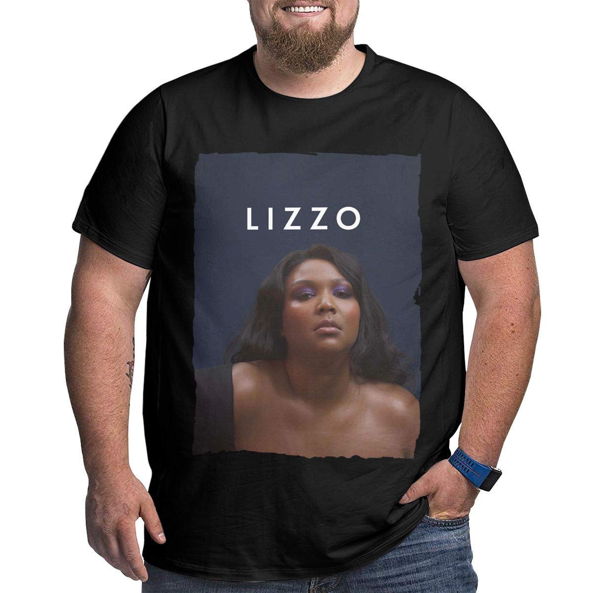 Mjtrghthavbu Father's Day Big Tshirt-lizzo T-shirt Best Dad Gifts Shirt Tee