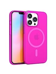 FELONY CASE - Neon Pink Crystal Clear Phone Case