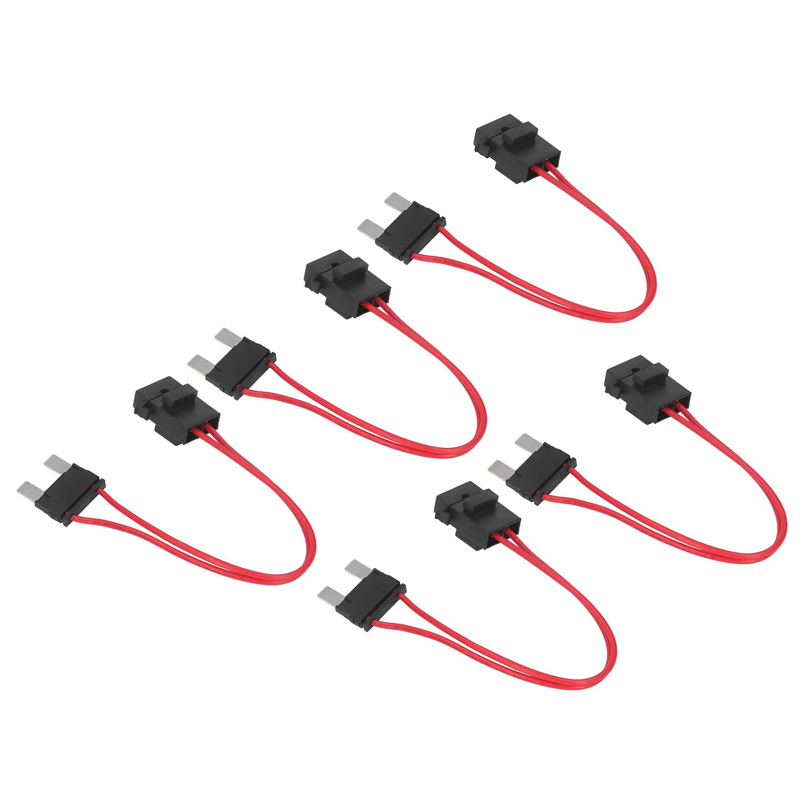 Heavy Duty Wire Extension, Mini Tip Direct Replacement 5Pcs Regular Car Holder Connector Compact for Automotive Circuit(ACL L 29.2mm)