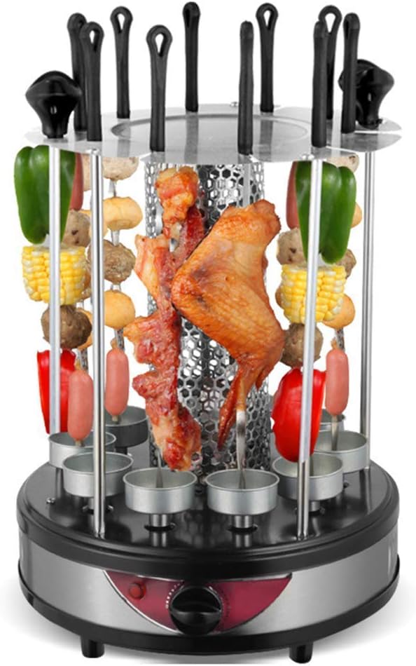 Electric BBQ Smokeless Grill Indoor HSTFR Vertical Electric