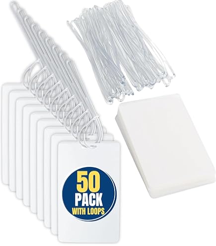 TruLam 7 Mil Laminating Pouches With Rounded Corners - Luggage Tag Size 1.5x4.25 Inches, 500 Pack With Carriers