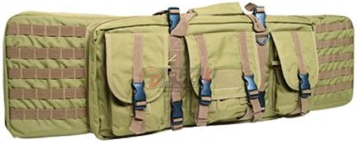 Large Rifle Case Tactical Padded Gun Bag MOLLE Airsoft Shooting Hunting