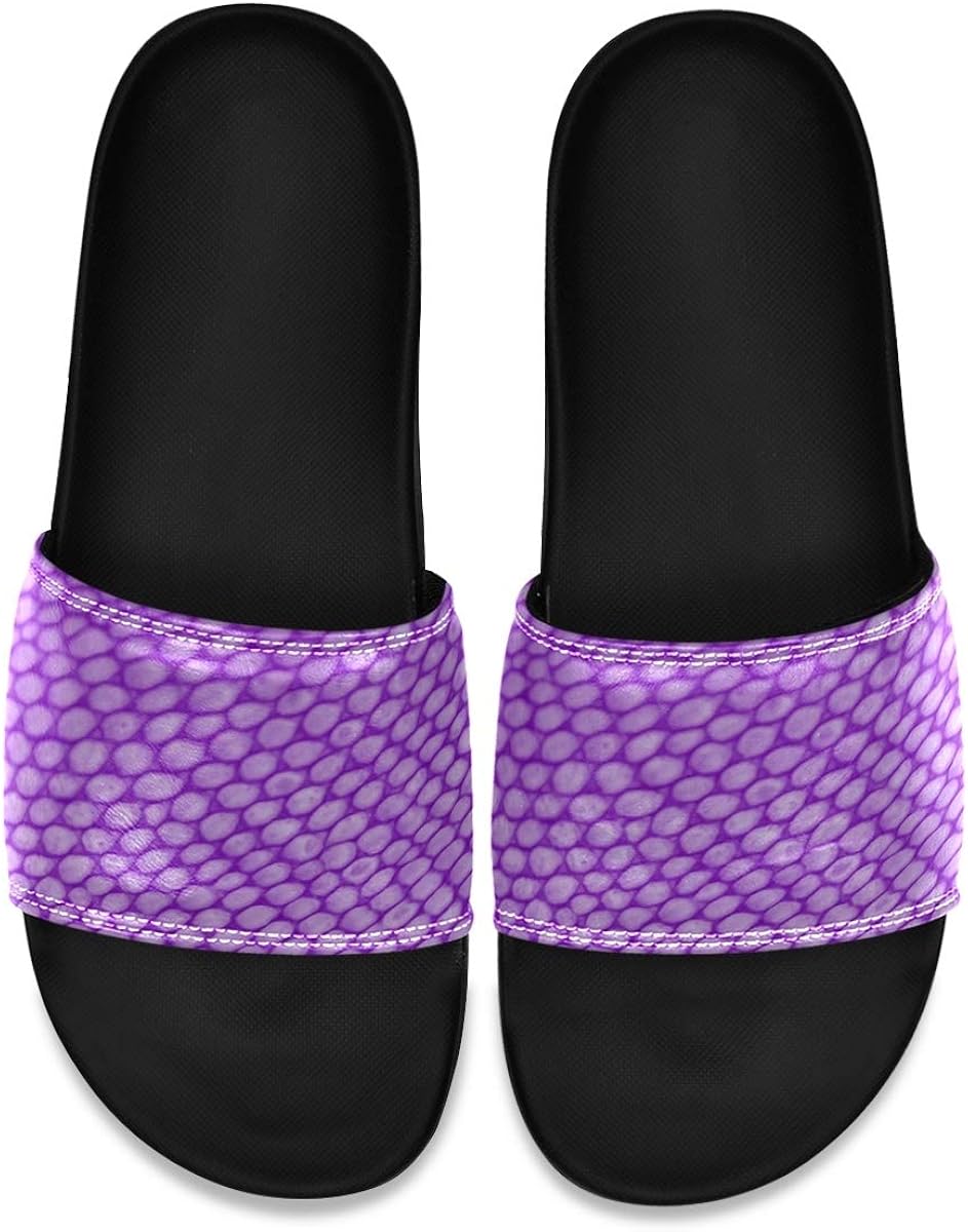 purple slides mens